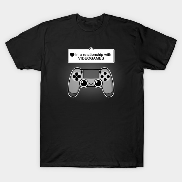 Videogames relationship status T-Shirt by NemiMakeit